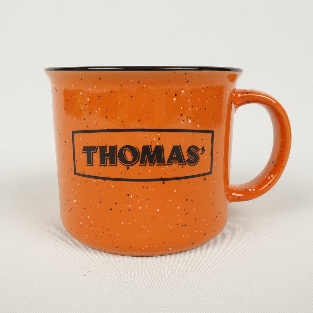 Thomas Orange Speckled Campfire Mug Coffee Mug English Muffin Breakfast